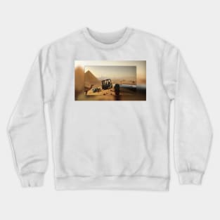 Gebrochene Wüstenromantik Crewneck Sweatshirt